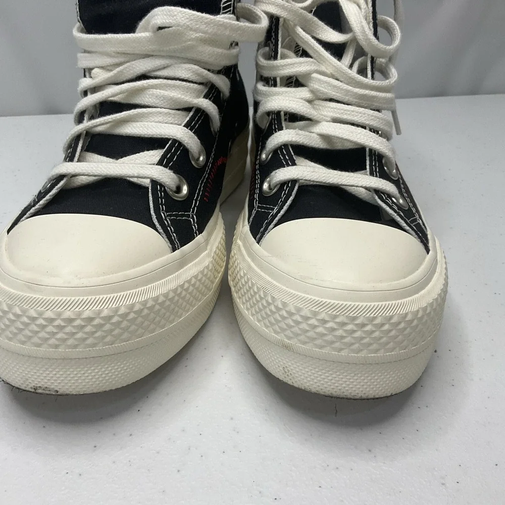 Converse Chuck Taylor‎ All Star Lift Hi Platform Shoes Black A05194C Women Sz 6